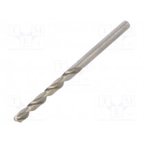 T3100 04; Drill bit; for metal; Ø: 4mm; L: 75mm; HSS; Working part len: 43mm; C.K