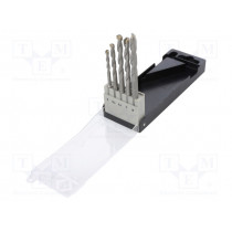 T3112; Drill set; Application: concrete,for stone; Pcs: 5; for concrete; C.K