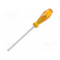 T4334M 03; Screwdriver; hex socket; Series: HD Classic; Blade length: 130mm; C.K