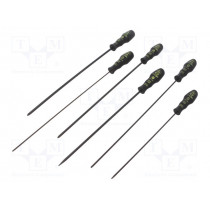 T4797ESD; Kit: screwdrivers; Pcs: 6; Phillips,Torx®,slot; ESD; C.K