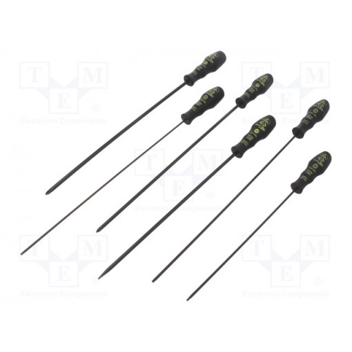 T4797ESD; Kit: screwdrivers; Pcs: 6; Phillips,Torx®,slot; ESD; C.K