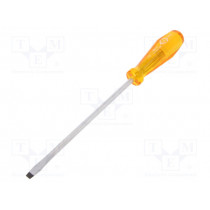 T4810 08; Screwdriver; slot; SL 9mm; Series: HD Classic; Blade length: 200mm; C.K