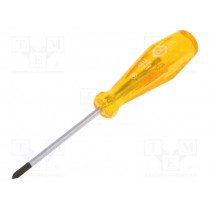 T4812 0; Screwdriver; Phillips; PH0; Series: HD Classic; Blade length: 65mm; C.K