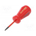 T48344-040; Screwdriver; insulated,slim; slot; SL 4mm; Blade length: 46mm; C.K