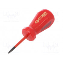 T48344-040; Screwdriver; insulated,slim; slot; SL 4mm; Blade length: 46mm; C.K