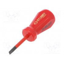 T48344-055; Screwdriver; insulated,slim; slot; SL 5mm; Blade length: 46mm; C.K
