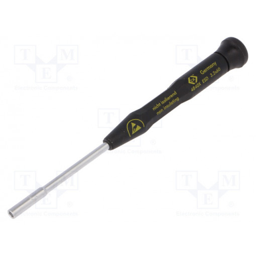 T4840XESD32; Screwdriver; hex socket; precision; ESD; Series: Xonic ESD; C.K