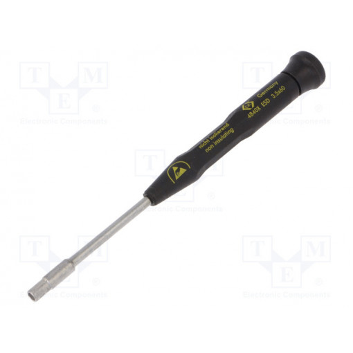 T4840XESD35; Screwdriver; hex socket; precision; ESD; Series: Xonic ESD; C.K