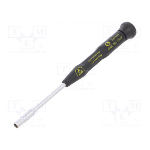 T4840XESD40; Screwdriver; hex socket; precision; ESD; Series: Xonic ESD; C.K