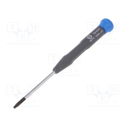 T4877X 08; Screwdriver; Torx®; precision; TX08; Series: PRECISION; C.K