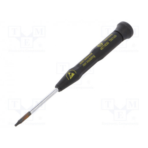 T4877XESD07; Screwdriver; Torx®; precision; TX07; ESD; Series: Precision ESD; C.K