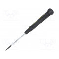 T4880XES15; Screwdriver; slot; precision; SL 1,5mm; ESD; Series: PRECISION; C.K