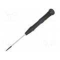 T4880XES18; Screwdriver; slot; precision; SL 1,8mm; ESD; Series: PRECISION; C.K