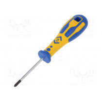 T49113-0; Screwdriver; Pozidriv®; PZ0; Series: Dextro; Blade length: 60mm; C.K