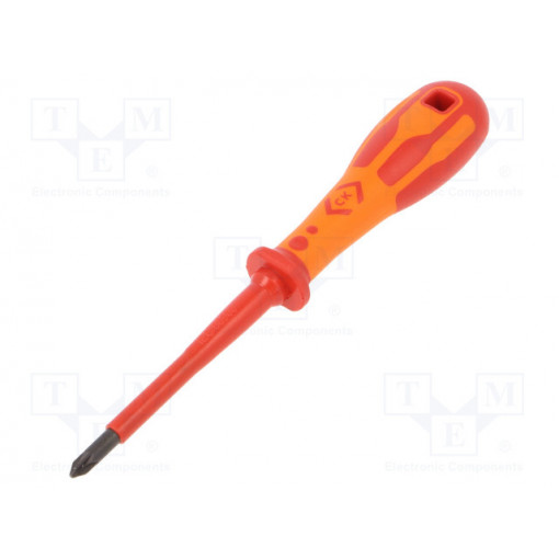 T49145-1; Screwdriver; insulated; MOD; 1; Blade length: 75mm; 1kVAC; C.K
