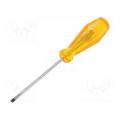 T4965 03; Screwdriver; slot; SL 3mm; Series: HD Classic; Blade length: 75mm; C.K