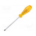 T4965 04; Screwdriver; slot; SL 4mm; Series: HD Classic; Blade length: 100mm; C.K