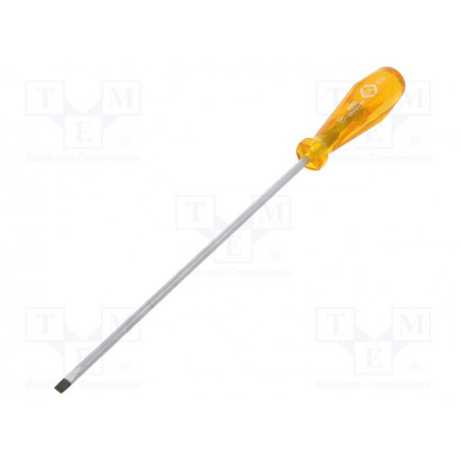 T4965 08; Screwdriver; slot; SL 5mm; Series: HD Classic; Blade length: 200mm; C.K