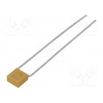 CK05BX101K; Capacitor: ceramic; 100pF; 200VDC; ±10%; 500V; KEMET