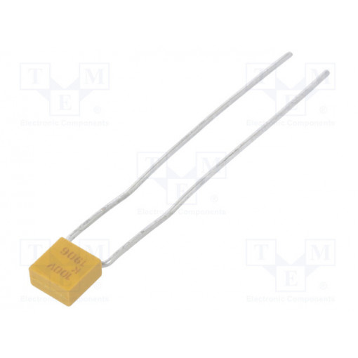 CK05BX152K; Capacitor: ceramic; 1500pF; 100VDC; ±10%; 250V; KEMET