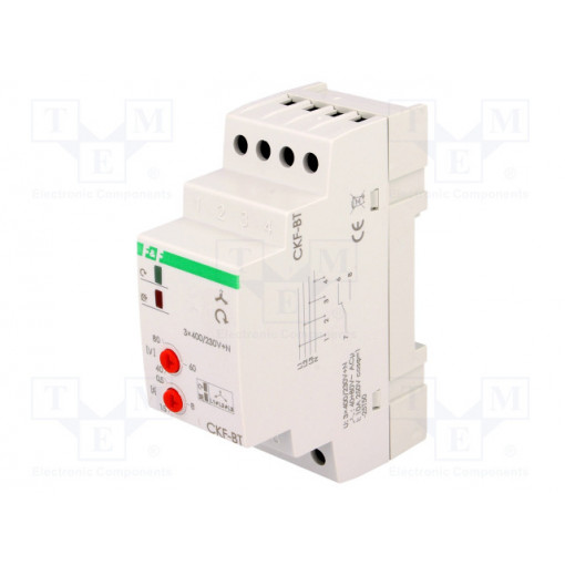 CKF-BT; Module: voltage monitoring relay; DIN; SPDT; OUT 1: 250VAC/10A; F&F