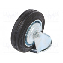 CKJS-SG 100W; Transport wheel; Ø: 100mm; W: 25mm; H: 128mm; torsional; 70kg; RADER