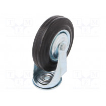 CKJS-SG 125W; Transport wheel; Ø: 125mm; W: 25mm; H: 152mm; torsional; 100kg; RADER