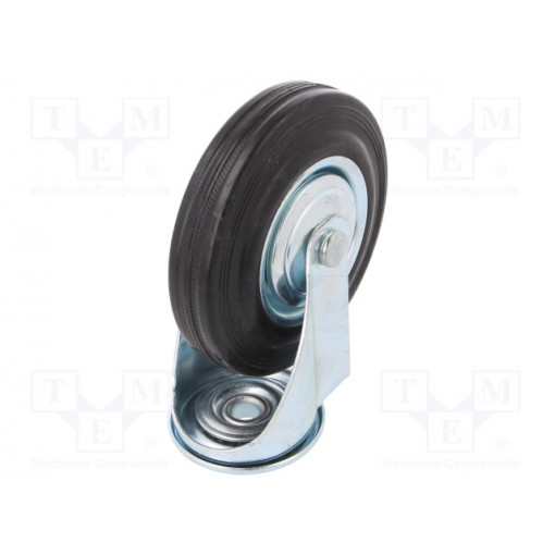 CKJS-SG 125W; Transport wheel; Ø: 125mm; W: 25mm; H: 152mm; torsional; 100kg; RADER