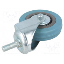 CKLA-PG 100S; Transport wheel; Ø: 100mm; W: 25mm; H: 130mm; torsional,with lever; RADER