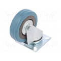 CKPA-PG 75S; Transport wheel; Ø: 75mm; W: 21mm; H: 100mm; torsional; 45kg; -5÷40°C; RADER