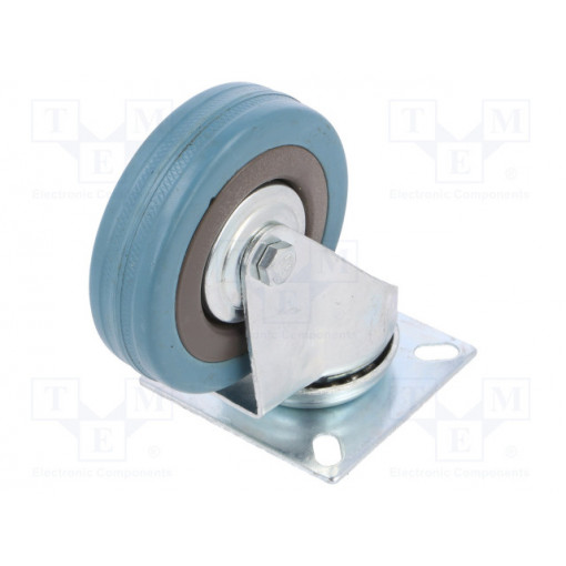CKPA-PG 75S; Transport wheel; Ø: 75mm; W: 21mm; H: 100mm; torsional; 45kg; -5÷40°C; RADER