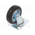 CKPW-SG 100W; Transport wheel; Ø: 100mm; W: 25mm; H: 128mm; torsional; 70kg; RADER