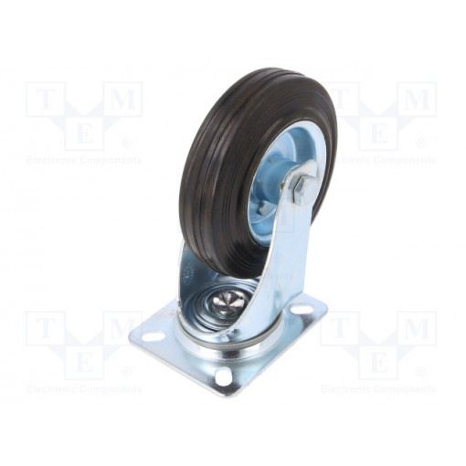 CKPW-SG 125W; Transport wheel; Ø: 125mm; W: 25mm; H: 152mm; torsional; 100kg; RADER