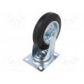 CKPW-SG 160W; Transport wheel; Ø: 160mm; W: 25mm; H: 197mm; torsional; 150kg; RADER
