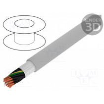 0026138; Wire: control cable; ÖLFLEX® FD CLASSIC 810; 18G1mm2; PVC; grey; LAPP KABEL