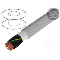 0026108; Wire: control cable; ÖLFLEX® FD CLASSIC 810; 30G0,5mm2; PVC; grey; LAPP KABEL