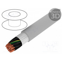 0026141; Wire: control cable; ÖLFLEX® FD CLASSIC 810; 34G1mm2; PVC; grey; LAPP KABEL