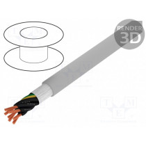 0026104; Wire: control cable; ÖLFLEX® FD CLASSIC 810; 7G0,5mm2; PVC; grey; LAPP KABEL