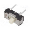 CL-SB-12C-01; Switch: slide; Pos: 2; SPDT; 0.2A/12VDC; ON-ON; Mounting: THT; Nidec Copal Electronics