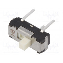 CL-SB-12C-01; Switch: slide; Pos: 2; SPDT; 0.2A/12VDC; ON-ON; Mounting: THT; Nidec Copal Electronics