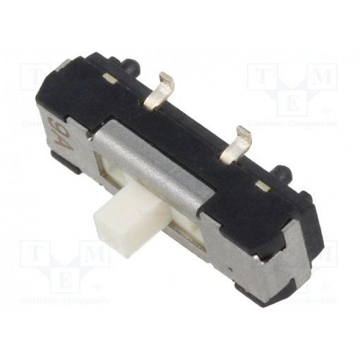 CL-SB-13B-01; Switch: slide; Pos: 2; SP3T; 0.2A/12VDC; ON-ON; Mounting: SMT; Nidec Copal Electronics