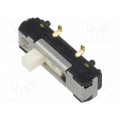 CL-SB-13B-02; Switch: slide; Pos: 2; SP3T; 0.2A/12VDC; ON-ON; Mounting: SMT; Nidec Copal Electronics