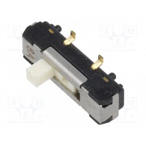 CL-SB-13B-02; Switch: slide; Pos: 2; SP3T; 0.2A/12VDC; ON-ON; Mounting: SMT; Nidec Copal Electronics