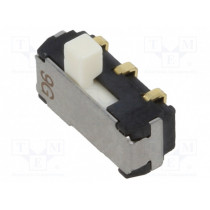 CL-SB-22A-12; Switch: slide; Pos: 2; DPDT; 0.2A/12VDC; ON-ON; Mounting: SMT; Nidec Copal Electronics