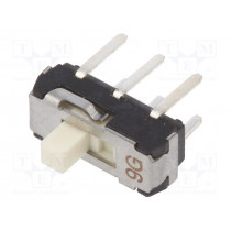 CL-SB-22C-01; Switch: slide; Pos: 2; DPDT; 0.2A/12VDC; ON-ON; Mounting: THT; Nidec Copal Electronics