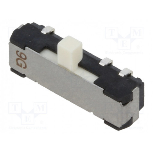 CL-SB-23A-11; Switch: slide; Pos: 3; DP3T; 0.2A/12VDC; ON-ON-ON; Mounting: SMT; Nidec Copal Electronics