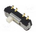 CL-SB-23B-02; Switch: slide; Pos: 3; DP3T; 0.2A/12VDC; ON-ON-ON; Mounting: SMT; Nidec Copal Electronics