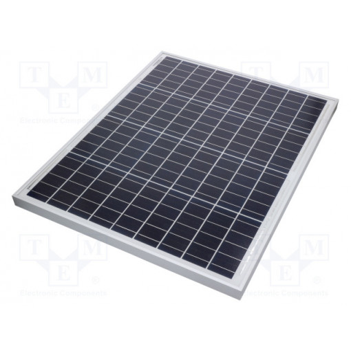 ; Photovoltaic cell; polycrystalline silicon; 670x530x25mm; 50W; CELLEVIA POWER ; Photovoltaic cell; polycrystalline silicon; 670x530x25mm; 50W; CELLEVIA POWER