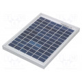 ; Photovoltaic cell; polycrystalline silicon; 251x186x18mm; 5W; CELLEVIA POWER