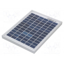 ; Photovoltaic cell; polycrystalline silicon; 251x186x18mm; 5W; CELLEVIA POWER ; Photovoltaic cell; polycrystalline silicon; 251x186x18mm; 5W; CELLEVIA POWER